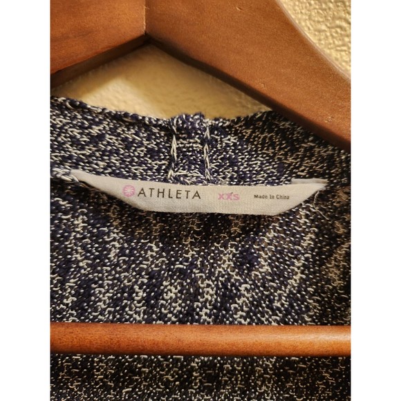Athleta Womens Black/white/gray Weekend Wrap Cardigan Sweater XXS - Picture 4 of 6